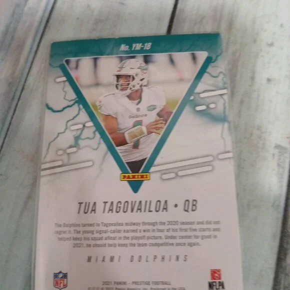 2021 Panini Prestige Youth Movment Tua Tagovailoa - Picture 4 of 4